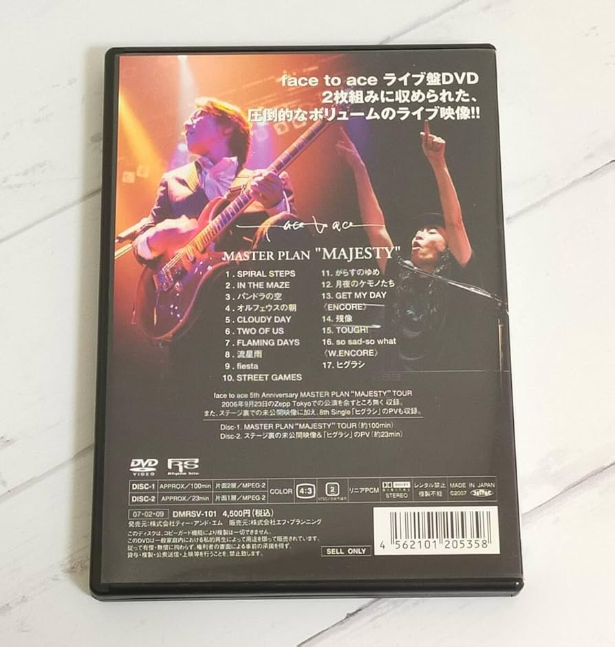Amazon.co.jp: toace2枚組DVD5th Anniversary MASTER PLAN